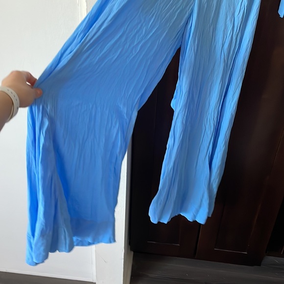 NWT Gorgeous Deep V Wide Leg Jumpsuit - Picture 6 of 15